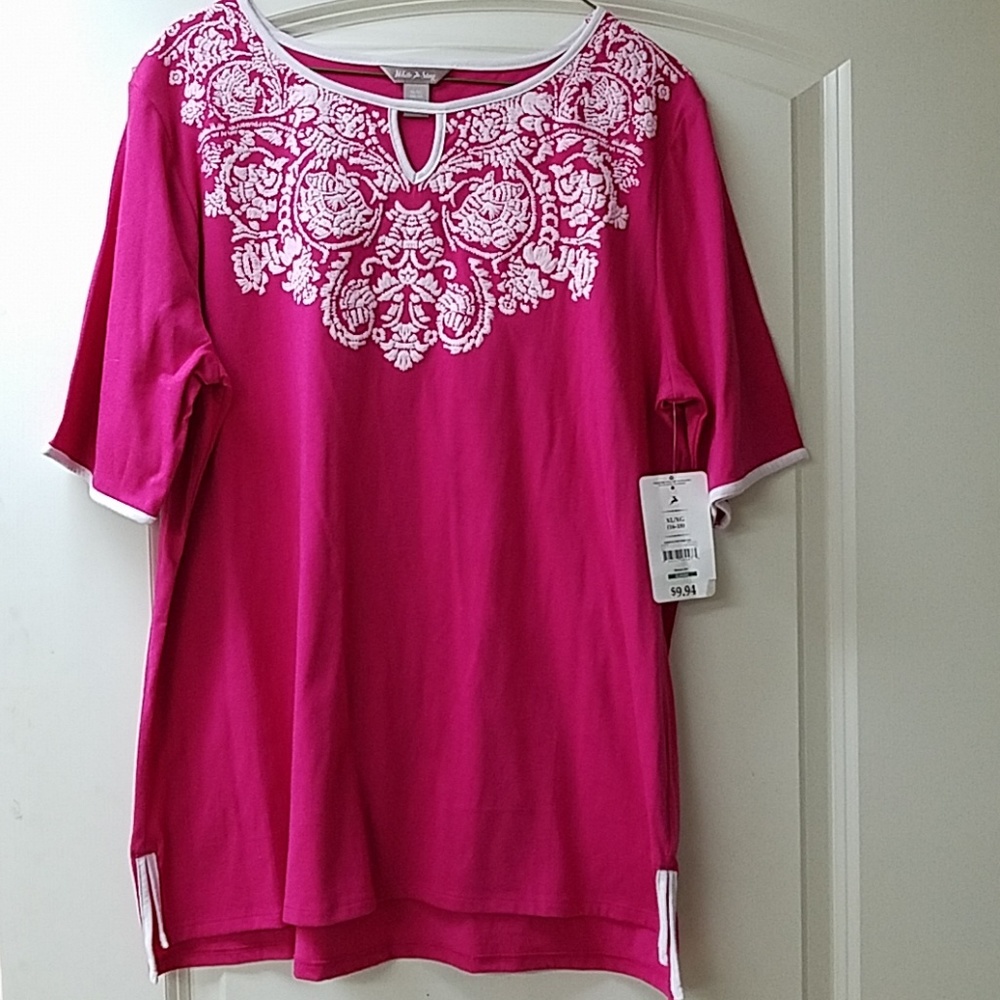 Puff Print Top
